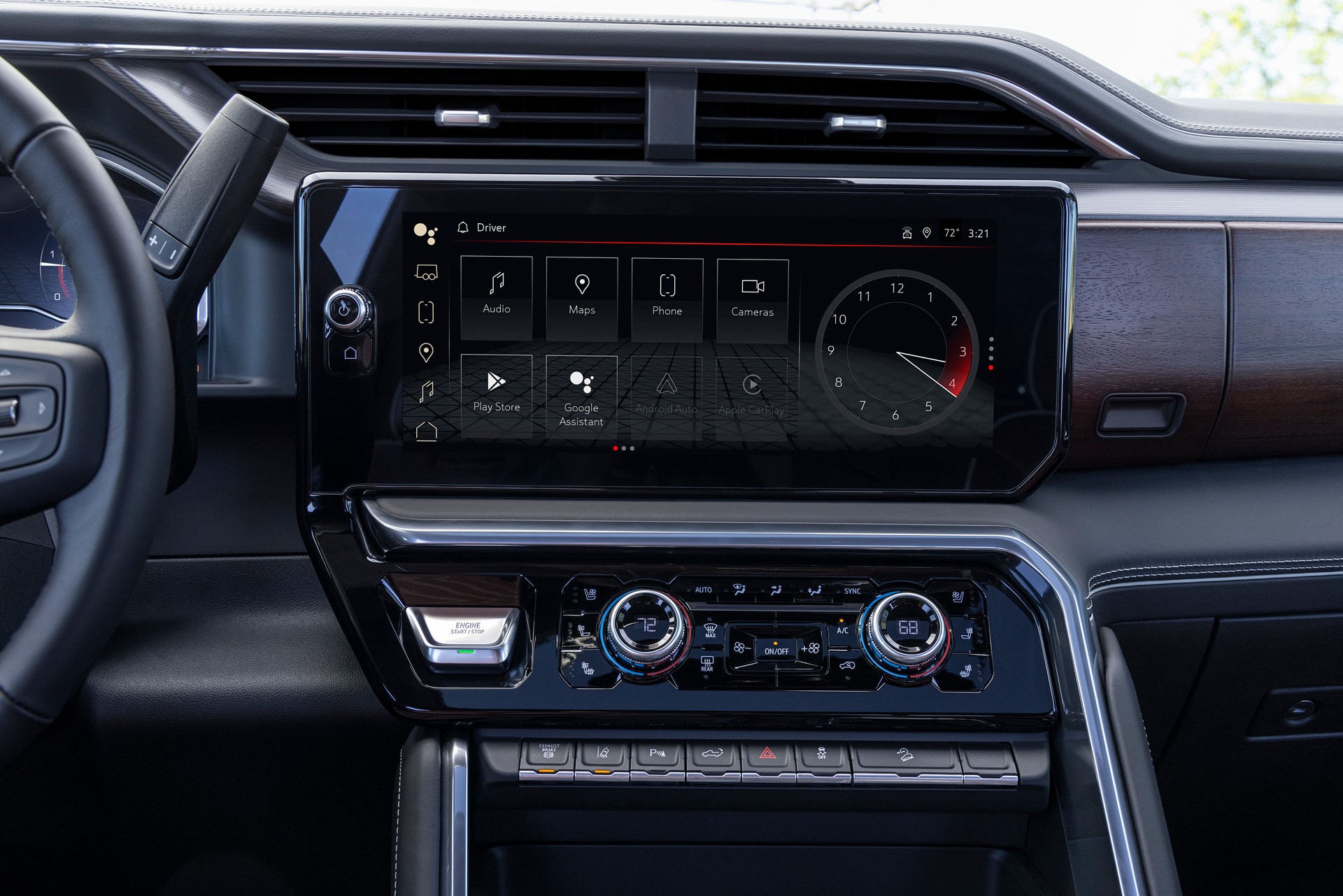2024 GMC Sierra 3500HD Denali Central Console Wallpapers (10)
