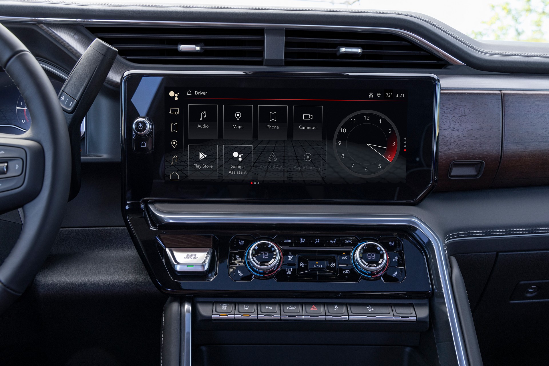 2024 GMC Sierra 3500HD Denali Central Console Wallpapers (10)