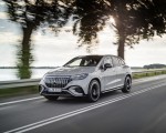 2024 Mercedes-AMG EQE 53 4MATIC+ SUV (Color: MANUFAKTUR Alpine Grey Solid) Front Three-Quarter Wallpapers 150x120