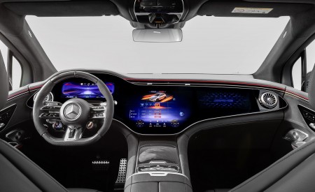 2024 Mercedes-AMG EQE 53 4MATIC+ SUV (Color: MANUFAKTUR Alpine Grey Solid) Interior Cockpit Wallpapers 450x275 (26)