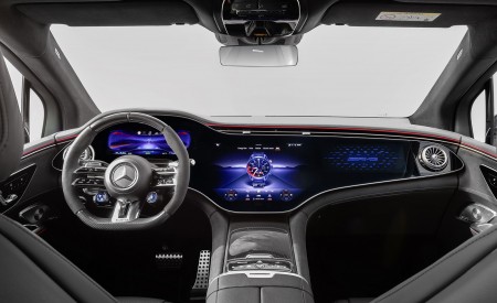2024 Mercedes-AMG EQE 53 4MATIC+ SUV (Color: MANUFAKTUR Alpine Grey Solid) Interior Cockpit Wallpapers 450x275 (28)
