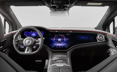 2024 Mercedes-AMG EQE 53 4MATIC+ SUV (Color: MANUFAKTUR Alpine Grey Solid) Interior Cockpit Wallpapers 450x275 (29)