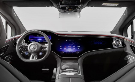 2024 Mercedes-AMG EQE 53 4MATIC+ SUV (Color: MANUFAKTUR Alpine Grey Solid) Interior Cockpit Wallpapers 450x275 (31)