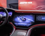 2024 Mercedes-AMG EQE 53 4MATIC+ SUV (Color: Sodalite Blue) Central Console Wallpapers 150x120