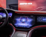 2024 Mercedes-AMG EQE 53 4MATIC+ SUV (Color: Sodalite Blue) Central Console Wallpapers 150x120