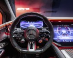 2024 Mercedes-AMG EQE 53 4MATIC+ SUV (Color: Sodalite Blue) Interior Steering Wheel Wallpapers 150x120