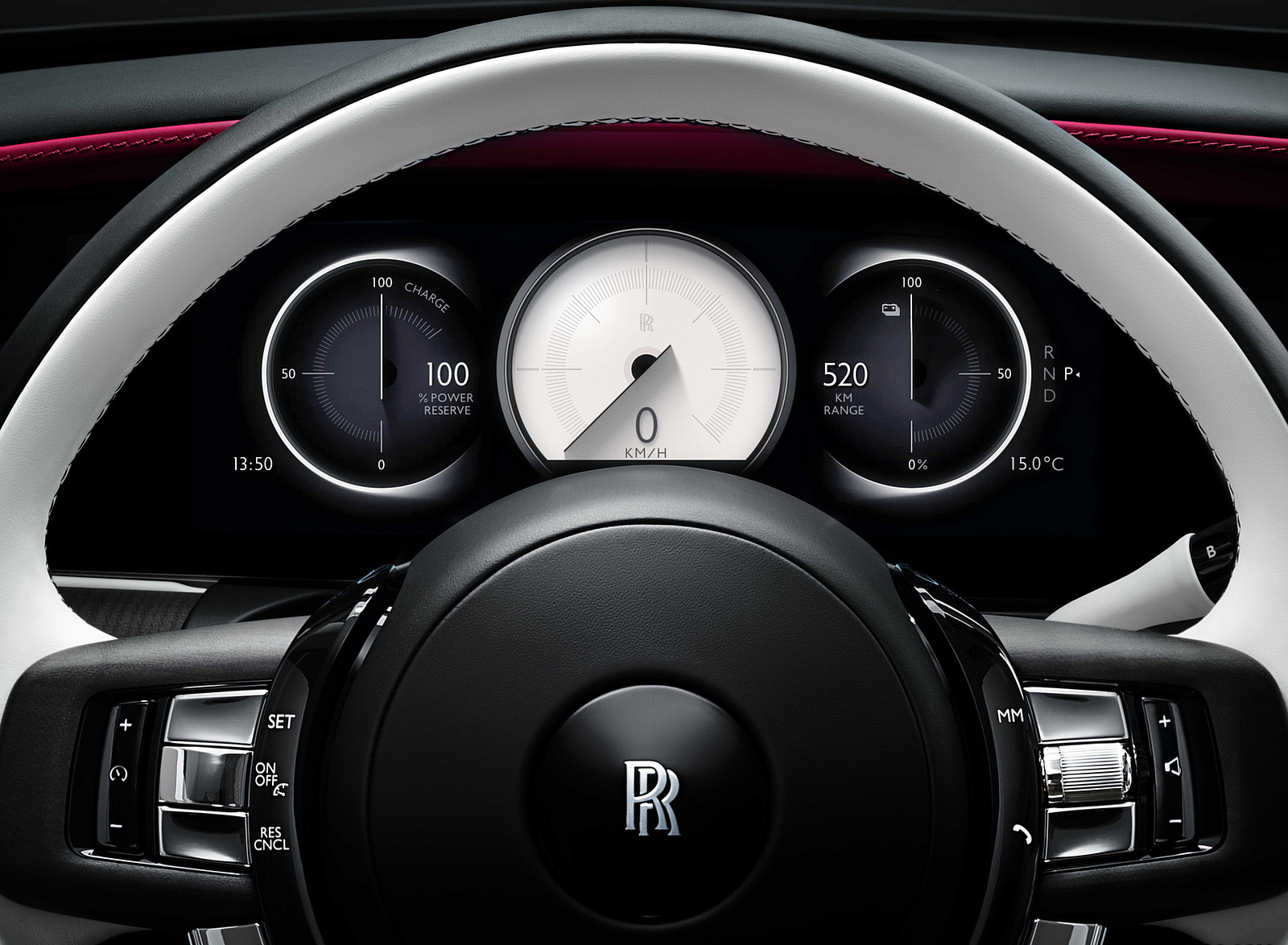 2024 Rolls-Royce Spectre Interior Steering Wheel Wallpapers #34 of 48