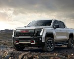 2025 GMC Sierra EV AT4 Front Three-Quarter Wallpapers 150x120