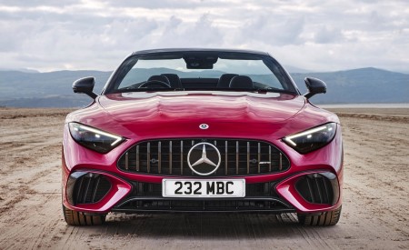 2022 Mercedes-AMG SL 55 (UK-Spec) Front Wallpapers 450x275 (13)