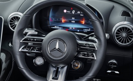 2022 Mercedes-AMG SL 55 (UK-Spec) Interior Steering Wheel Wallpapers 450x275 (27)