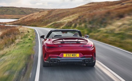 2022 Mercedes-AMG SL 55 (UK-Spec) Rear Wallpapers 450x275 (8)