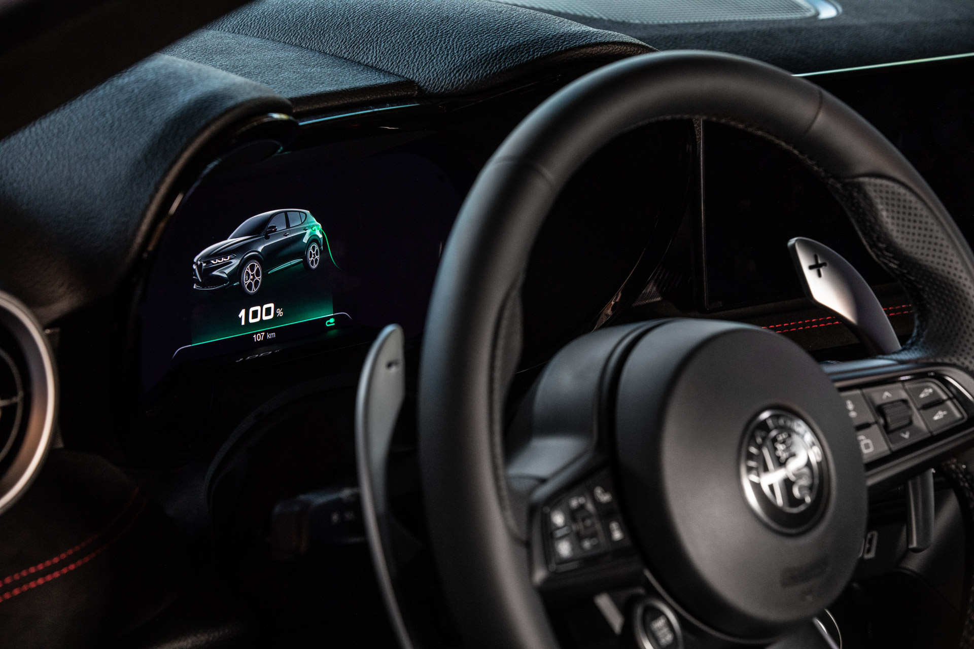 2023 Alfa Romeo Tonale Plug-In Hybrid Q4 Interior Steering Wheel Wallpapers #45 of 100
