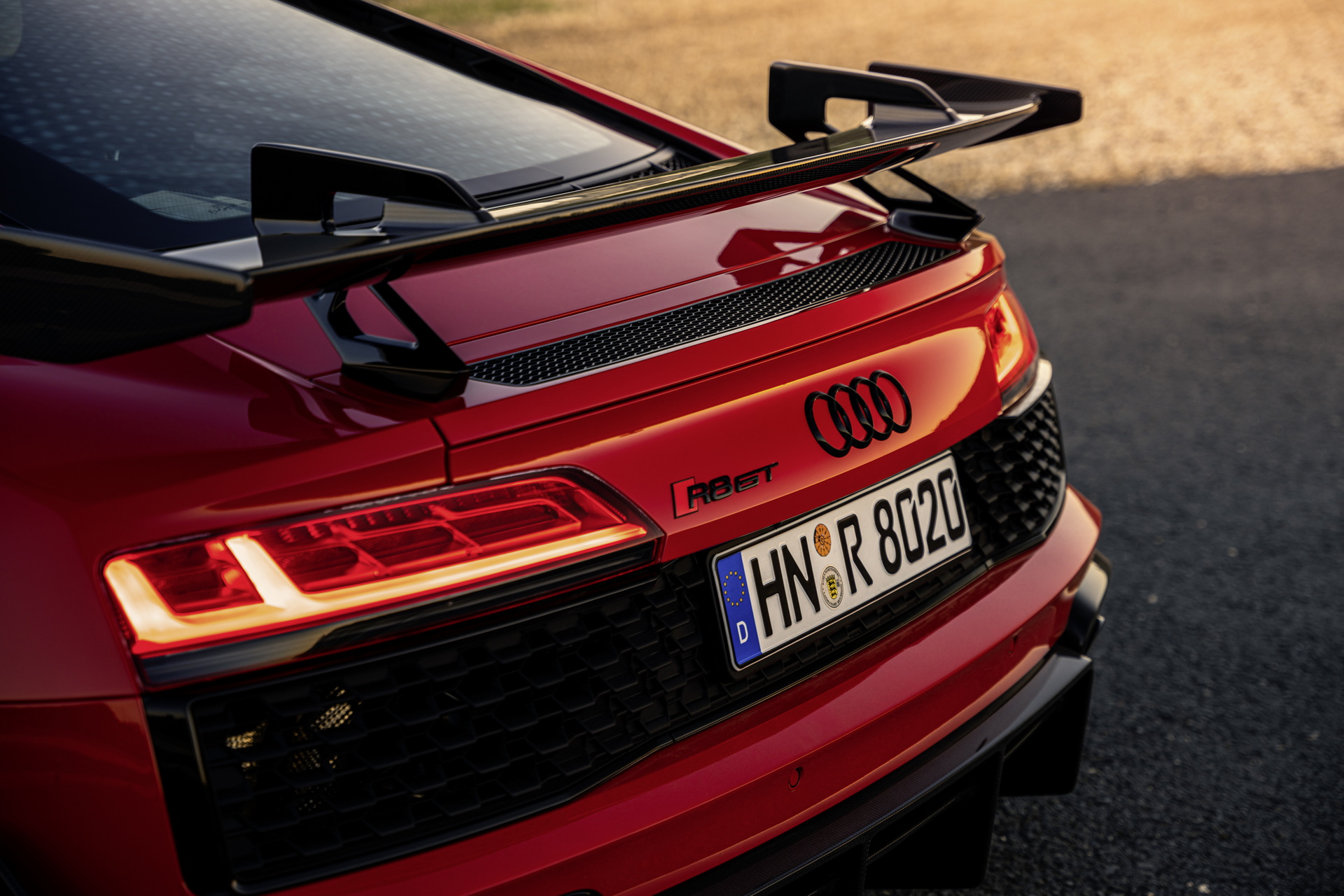 2023 Audi R8 GT RWD Rear Wallpapers #32 of 40