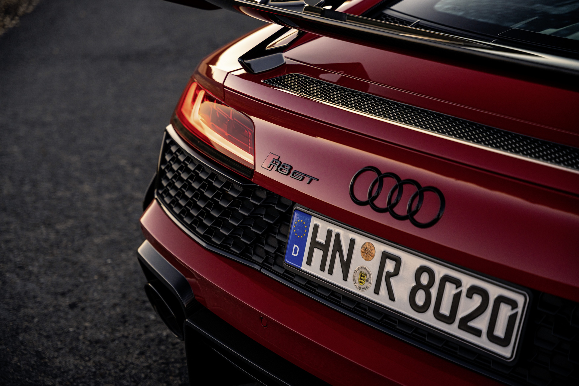 2023 Audi R8 GT RWD Tail Light Wallpapers #33 of 40