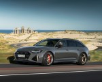 2023 Audi RS6 Avant Performance (Color: Nimbus Grey in Pearl Effect) Front Three-Quarter Wallpapers 150x120 (6)