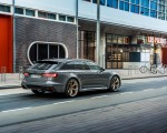 2023 Audi RS6 Avant Performance (Color: Nimbus Grey in Pearl Effect) Rear Three-Quarter Wallpapers 150x120