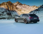 2023 Audi RS6 Avant Performance (Color: Nimbus Grey in Pearl Effect) Rear Three-Quarter Wallpapers 150x120