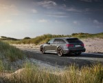 2023 Audi RS6 Avant Performance (Color: Nimbus Grey in Pearl Effect) Rear Three-Quarter Wallpapers 150x120