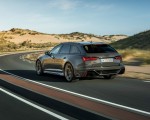 2023 Audi RS6 Avant Performance (Color: Nimbus Grey in Pearl Effect) Rear Three-Quarter Wallpapers 150x120