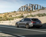 2023 Audi RS6 Avant Performance (Color: Nimbus Grey in Pearl Effect) Rear Three-Quarter Wallpapers 150x120