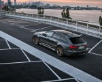 2023 Audi RS6 Avant Performance (Color: Nimbus Grey in Pearl Effect) Rear Three-Quarter Wallpapers 150x120