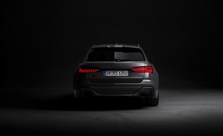 2023 Audi RS6 Avant Performance (Color: Nimbus Grey in Pearl Effect) Rear Wallpapers 450x275 (52)