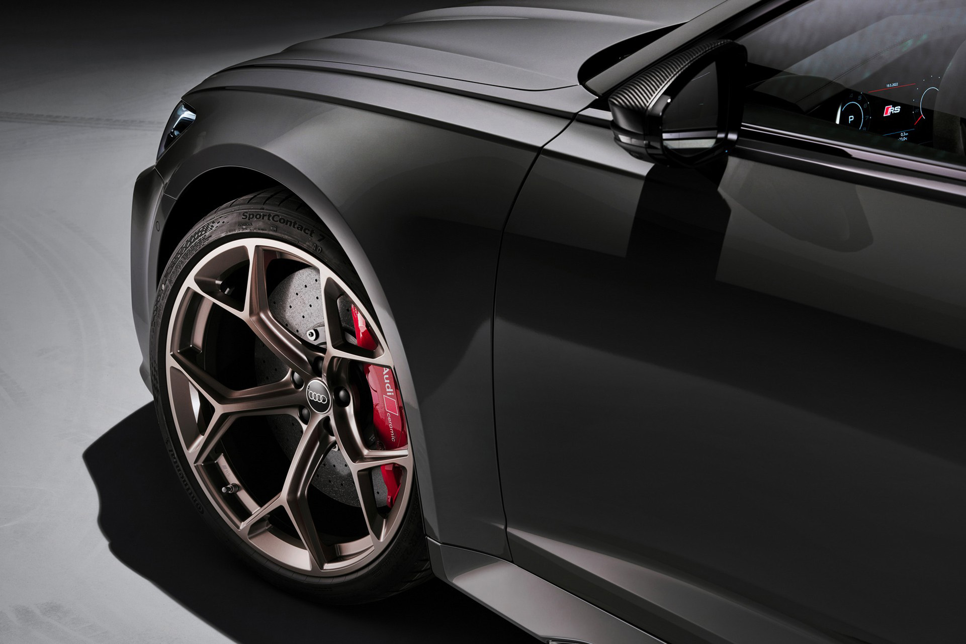 2023 Audi RS6 Avant Performance (Color: Nimbus Grey in Pearl Effect) Wheel Wallpapers #57 of 93