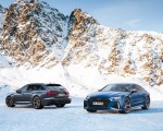2023 Audi RS6 Avant Performance (Color: Nimbus Grey in Pearl Effect) and Audi RS7 Sportback Performance Wallpapers 150x120