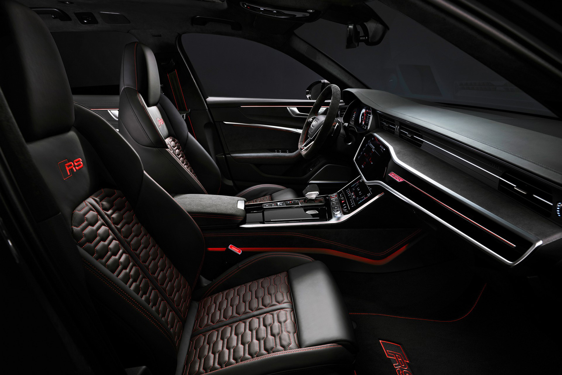 2023 Audi RS6 Avant Performance Interior Front Seats Wallpapers #68 of 93