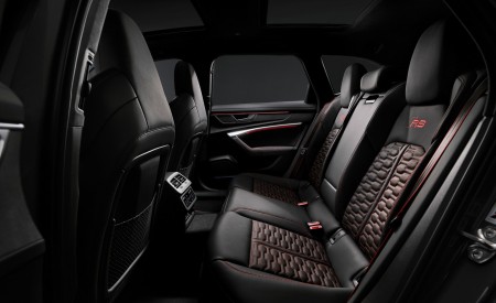 2023 Audi RS6 Avant Performance Interior Rear Seats Wallpapers 450x275 (69)