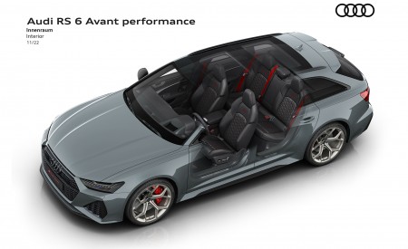 2023 Audi RS6 Avant Performance Interior Wallpapers 450x275 (80)