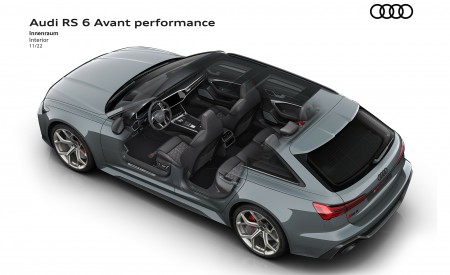 2023 Audi RS6 Avant Performance Interior Wallpapers 450x275 (81)