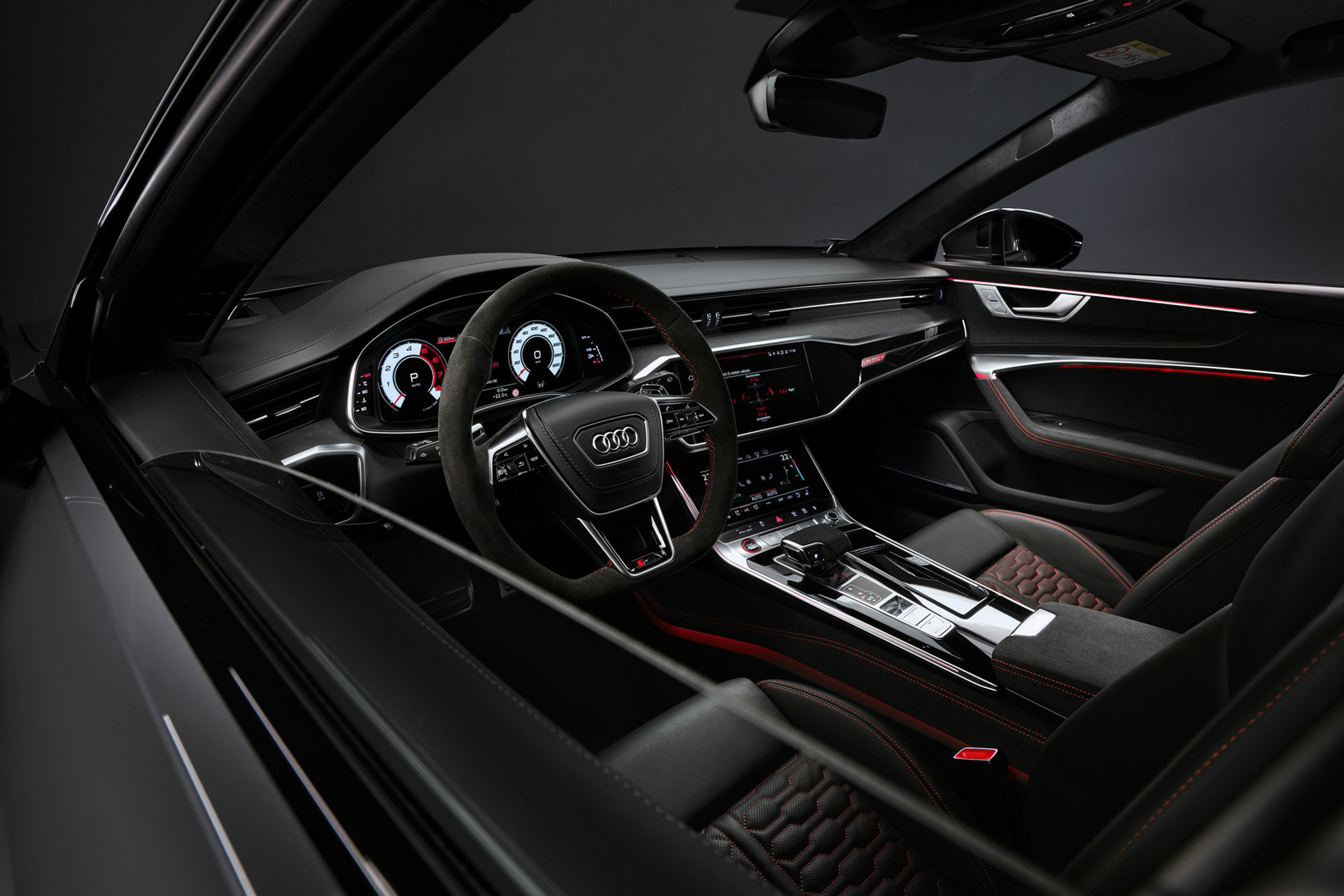 2023 Audi RS6 Avant Performance Interior Wallpapers #63 of 93