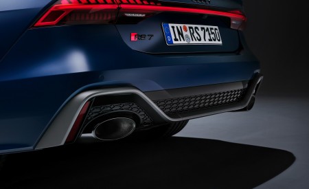 2023 Audi RS7 Sportback Performance (Color: Ascari Blue Matt) Exhaust Wallpapers 450x275 (83)