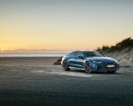 2023 Audi RS7 Sportback Performance (Color: Ascari Blue Matt) Front Three-Quarter Wallpapers 150x120