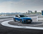 2023 Audi RS7 Sportback Performance (Color: Ascari Blue Matt) Front Three-Quarter Wallpapers 150x120