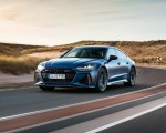 2023 Audi RS7 Sportback Performance (Color: Ascari Blue Matt) Front Three-Quarter Wallpapers 150x120 (1)