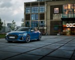 2023 Audi RS7 Sportback Performance (Color: Ascari Blue Matt) Front Three-Quarter Wallpapers 150x120 (64)