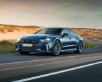 2023 Audi RS7 Sportback Performance (Color: Ascari Blue Matt) Front Three-Quarter Wallpapers 150x120 (2)