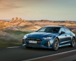 2023 Audi RS7 Sportback Performance (Color: Ascari Blue Matt) Front Three-Quarter Wallpapers 150x120 (3)