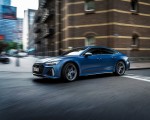 2023 Audi RS7 Sportback Performance (Color: Ascari Blue Matt) Front Three-Quarter Wallpapers 150x120