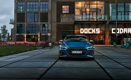 2023 Audi RS7 Sportback Performance (Color: Ascari Blue Matt) Front Wallpapers 450x275 (66)