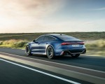 2023 Audi RS7 Sportback Performance (Color: Ascari Blue Matt) Rear Three-Quarter Wallpapers 150x120