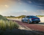 2023 Audi RS7 Sportback Performance (Color: Ascari Blue Matt) Rear Three-Quarter Wallpapers 150x120