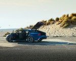 2023 Audi RS7 Sportback Performance (Color: Ascari Blue Matt) Rear Three-Quarter Wallpapers 150x120