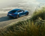 2023 Audi RS7 Sportback Performance (Color: Ascari Blue Matt) Rear Three-Quarter Wallpapers 150x120