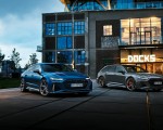 2023 Audi RS7 Sportback Performance (Color: Ascari Blue Matt) and Audi RS 6 Avant Performance Wallpapers 150x120