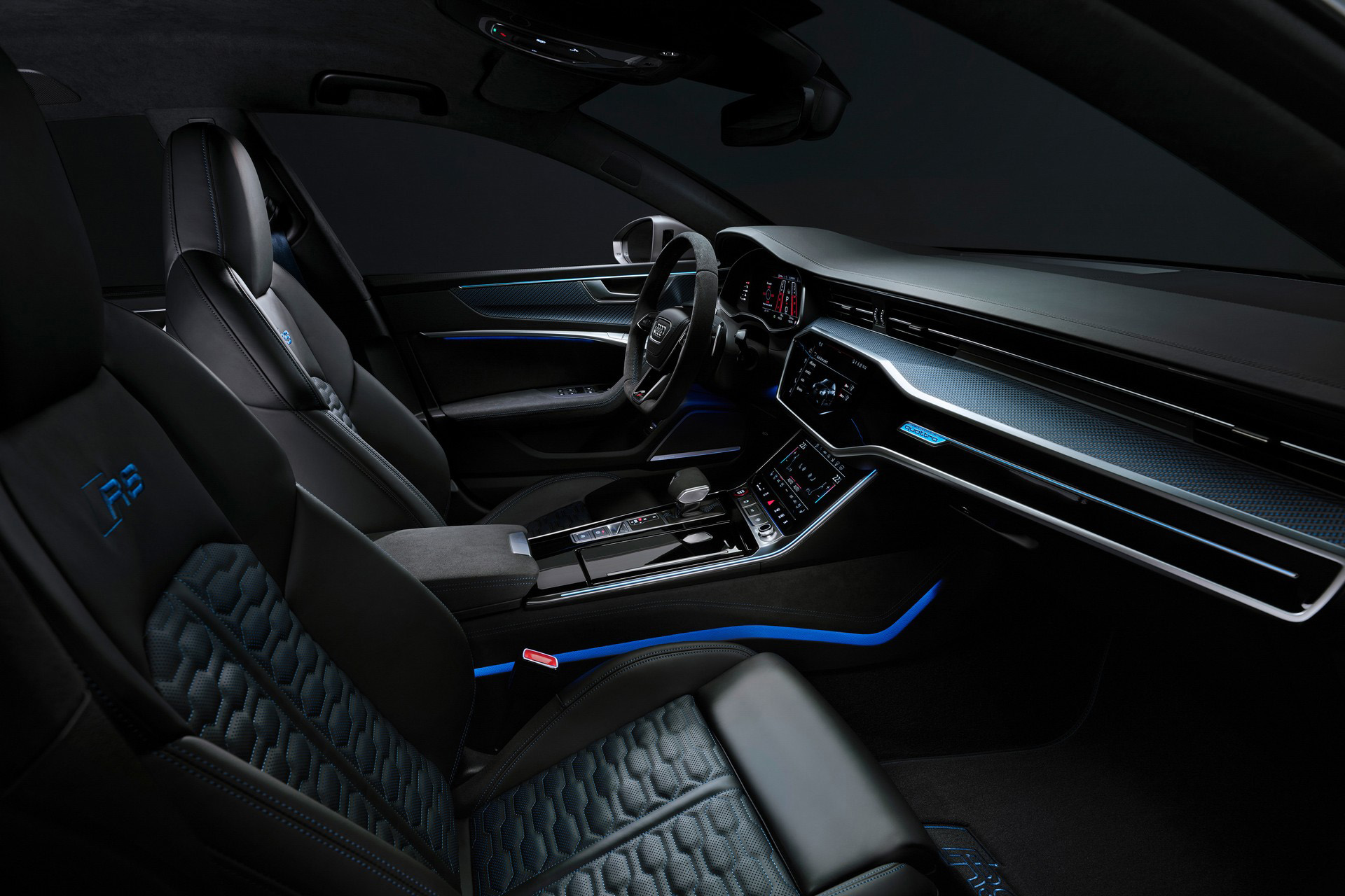 2023 Audi RS7 Sportback Performance Interior Front Seats Wallpapers #94 of 119