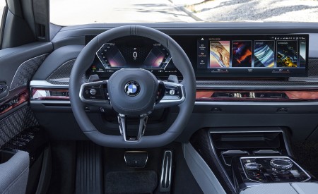 2023 BMW 760i xDrive (Color: Aventurin Red Metallic Two-Tone; US-Spec) Interior Cockpit Wallpapers 450x275 (50)