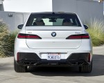 2023 BMW 760i xDrive (Color: Mineral White Metallic; US-Spec) Rear Wallpapers 150x120